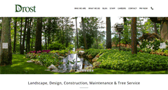 Desktop Screenshot of drostlandscape.com